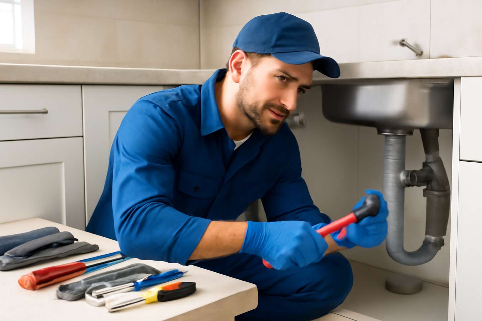 the plumber